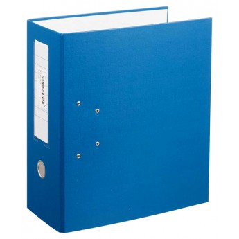 Папка-регистратор с арочным механизмом, А4, 125 мм, синяя