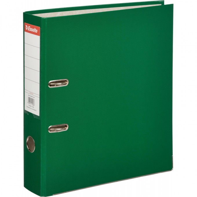 Комус Папка-регистратор Экономи A4, бумвинил, 75 мм, цвет зелёный 1357717