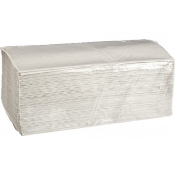 Бумажные полотенца КОМУС для диспенсера, V-сложения, 1 слой, серый, 250 л, 20 пачек в уп.