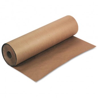 Упаковочная бумага КОМУС 662520 крафтовая матовая коричневая 100м